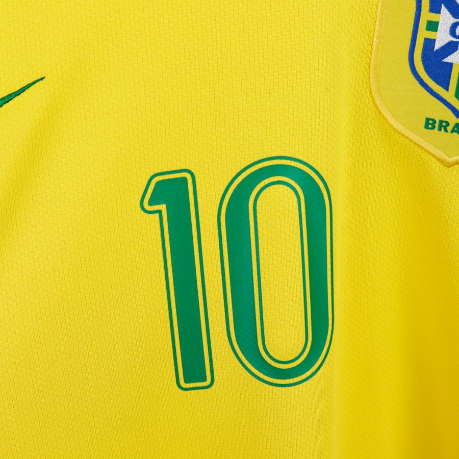 Maglia Home Nike Brasile Ronaldinho 10 2006 by NIKE - Home (12)