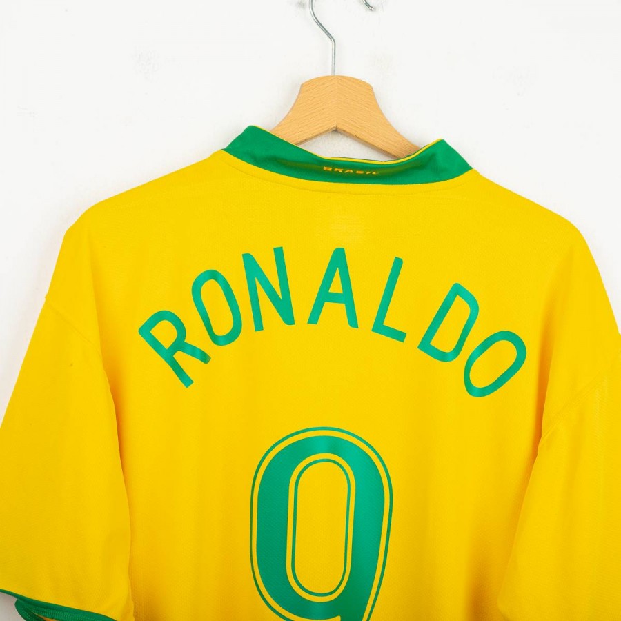 Maglia Home Nike Brasile Ronaldo 9 2006 by NIKE - Home (4)