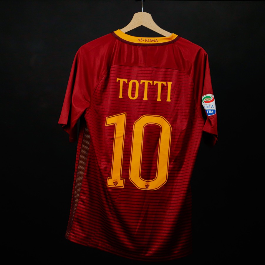 maglia home roma nike totti 10 2016/2017 by NIKE - Home