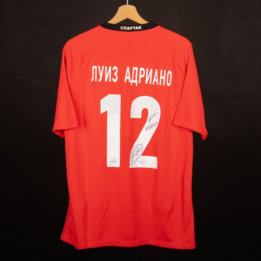 maglia home spartak mosca nike luiz adriano 12 2016/2017 autografata by NIKE - Home