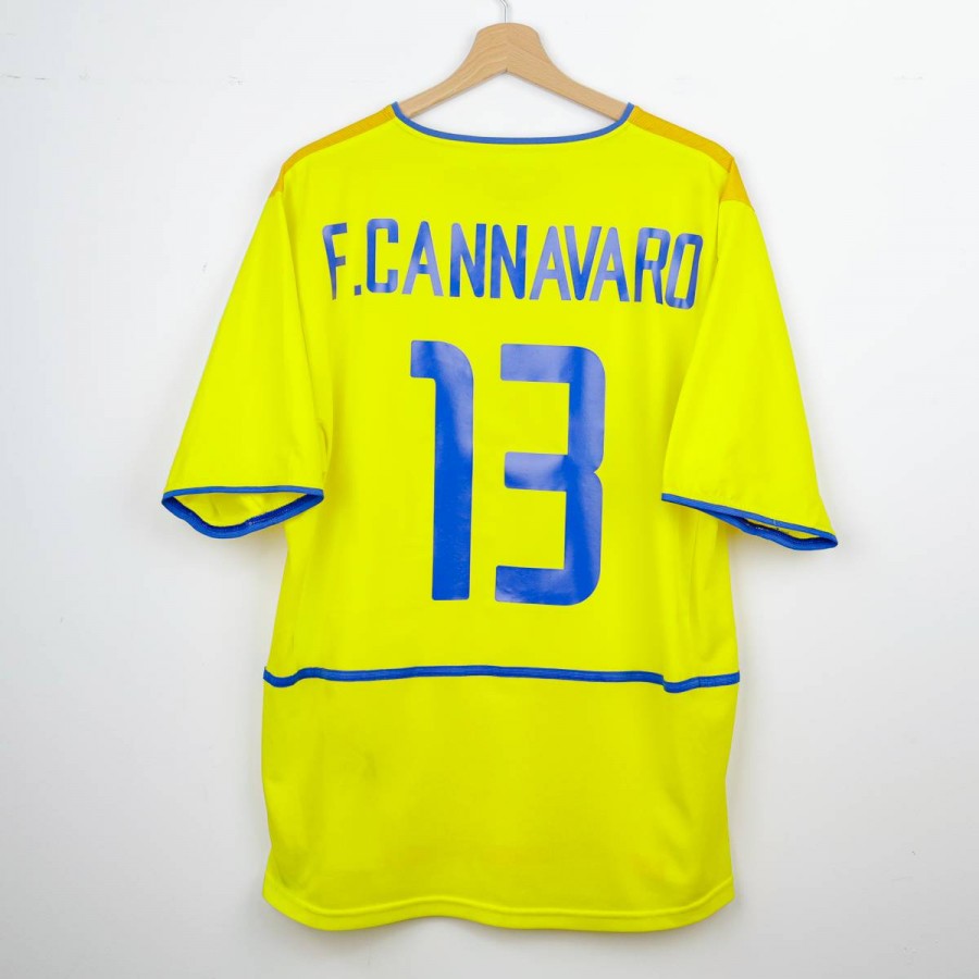 Maillot Inter Milan Vintage 2002-2003 - CANNAVARO #13 - Nike - Taille M - Italie