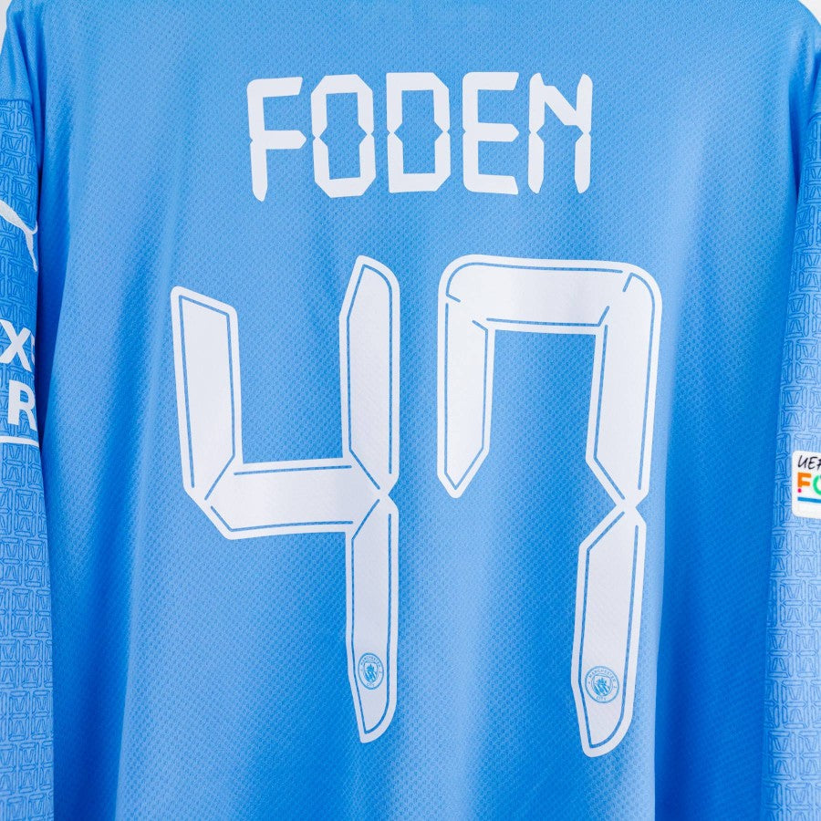 Maglia Home Champions League Manchester City Puma Foden 47 ml 2021/2022 by PUMA - Home (9)