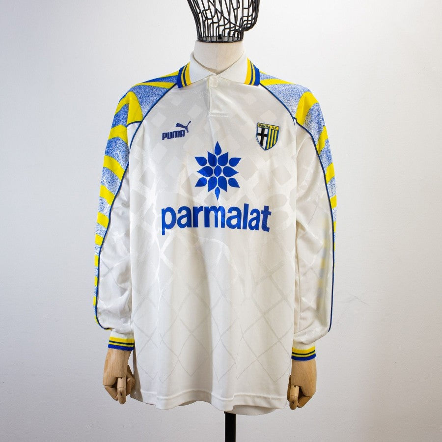 MAGLIA HOME PARMA PUMA 1996/1997 ML 4 MINOTTI by PUMA - Le 7 sorelle (2)