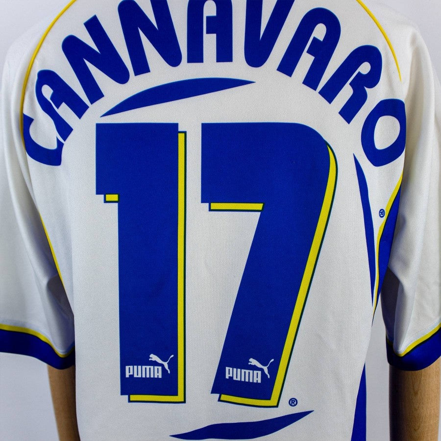 MAGLIA HOME PARMA PUMA 1997/1998 CANNAVARO 17 by PUMA - Le 7 sorelle (10)