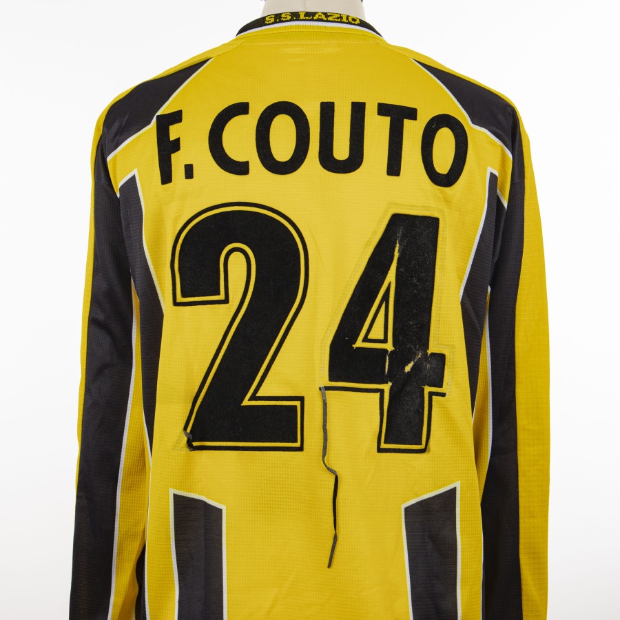 Maglia Lazio gialla couto 24 ml 1998/1999 by PUMA - Home (7)