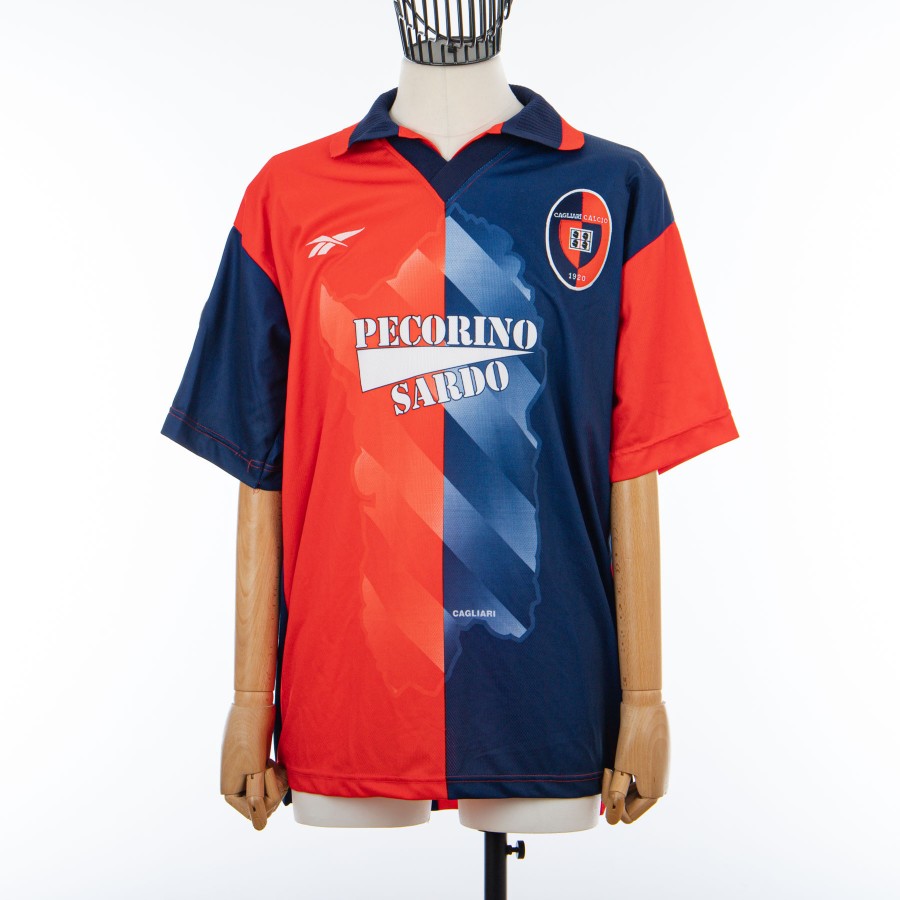 Maglia Home Cagliari Reebok Grassadonia 3 1997/1998 by REEBOK - Home (2)