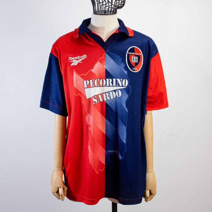 MAGLIA HOME CAGLIARI REEBOOK 1997/1998 11 MUZZI by REEBOOK - Home (2)
