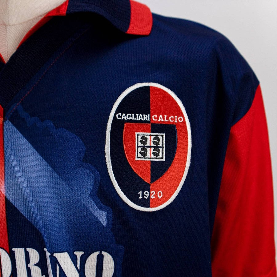 MAGLIA HOME CAGLIARI REEBOOK 1997/1998 11 MUZZI by REEBOOK - Home (9)