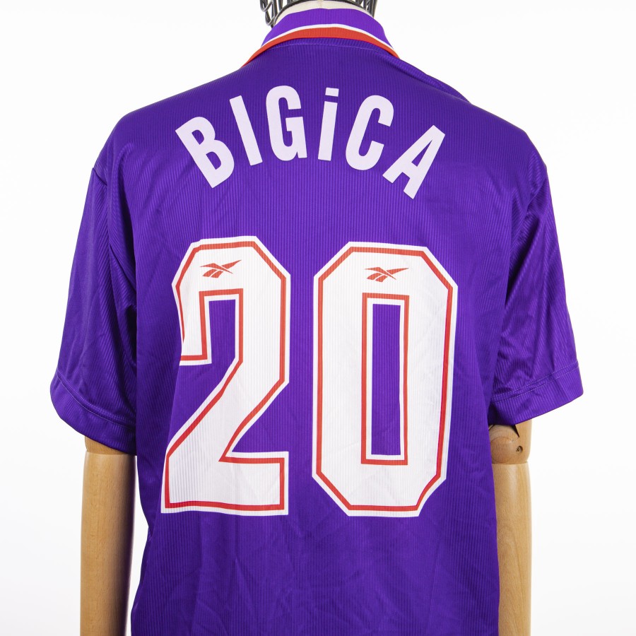 maglia home fiorentina Bigica 20 1996/1997 by REEBOOK - Home (8)