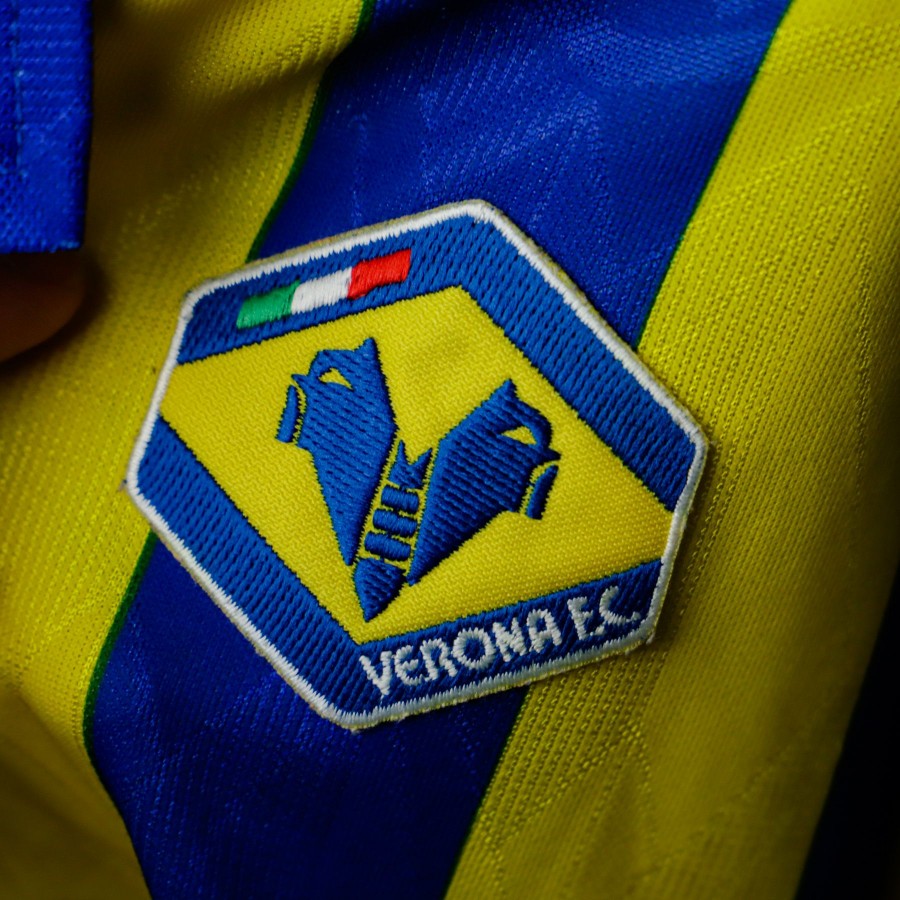 maglia home hellas verona uhlsport N2 1992/1993 by UHL sport - Home (3)