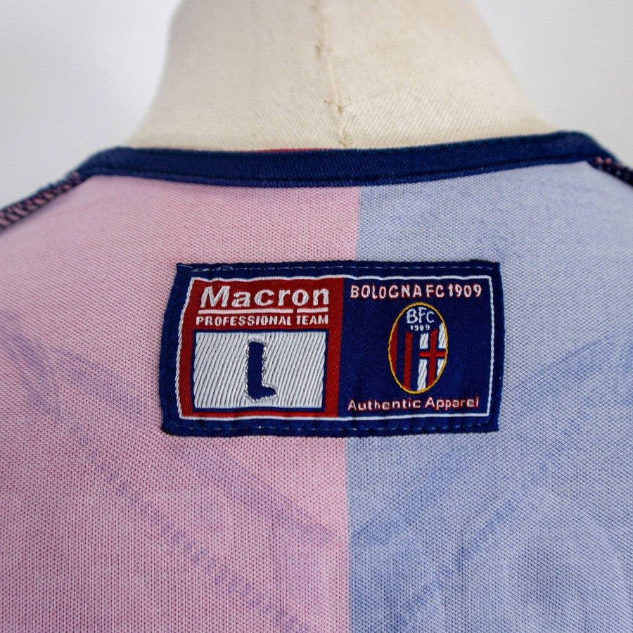MAGLIA HOME BOLOGNA MACRON MOTOR SHOW 2006/2007 MINGAZZINI 8 by UHLSPORT - Serie A (6)