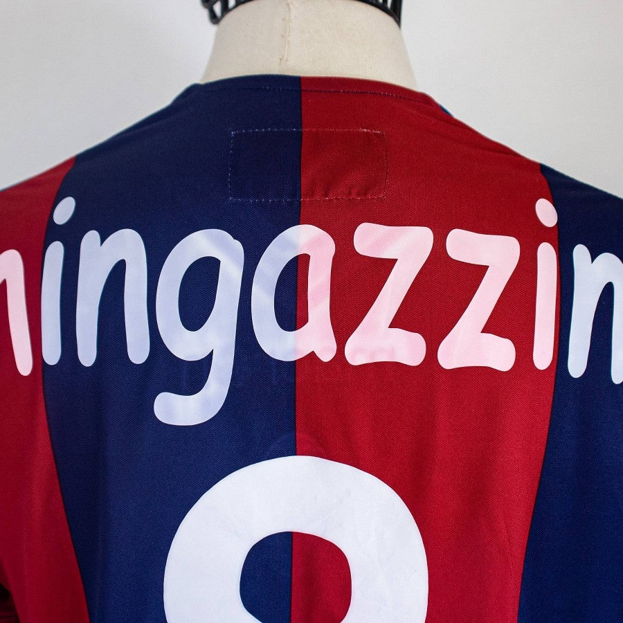 MAGLIA HOME BOLOGNA MACRON MOTOR SHOW 2006/2007 MINGAZZINI 8 by UHLSPORT - Serie A (8)