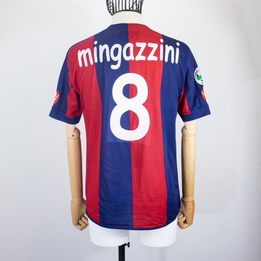 MAGLIA HOME BOLOGNA MACRON MOTOR SHOW 2006/2007 MINGAZZINI 8 by UHLSPORT - Serie A