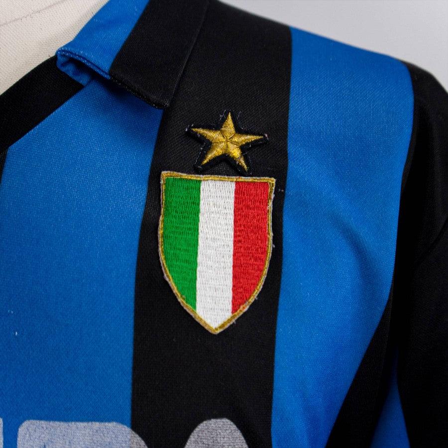 MAGLIA HOME FC INTER ML UHLSPORT 1989/1990 MISURA by UHLSPORT - Le 7 sorelle (4)
