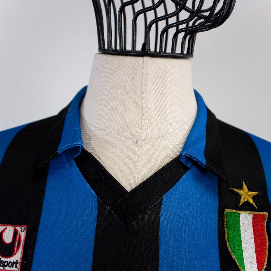 MAGLIA HOME FC INTER ML UHLSPORT 1989/1990 MISURA by UHLSPORT - Le 7 sorelle (5)
