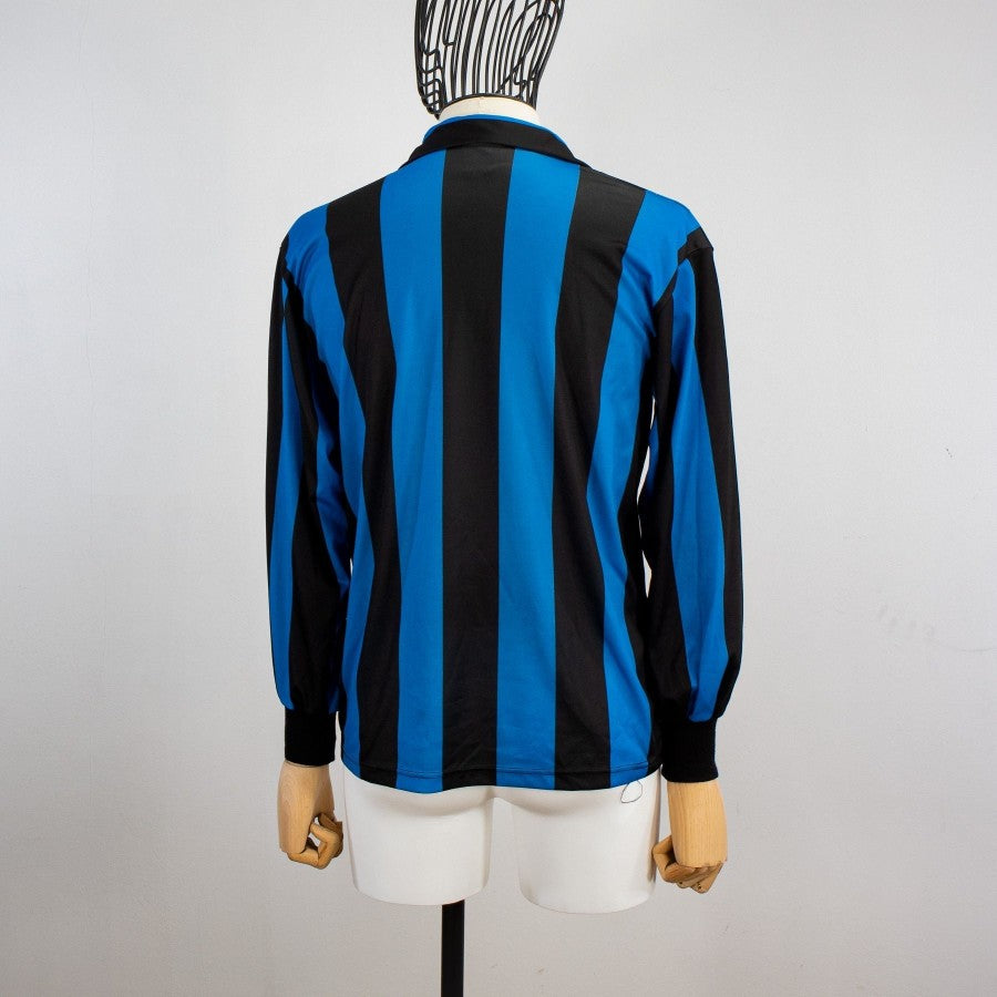 MAGLIA HOME FC INTER ML UHLSPORT 1990/1991 MISURA IN SERIGRAFIA LOGO INTER by UHLSPORT - Le 7 sorelle (2)