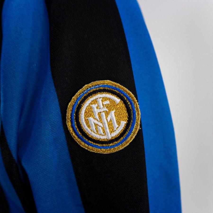 MAGLIA HOME FC INTER ML UHLSPORT 1990/1991 MISURA LOGO INTER by UHLSPORT - Le 7 sorelle (4)