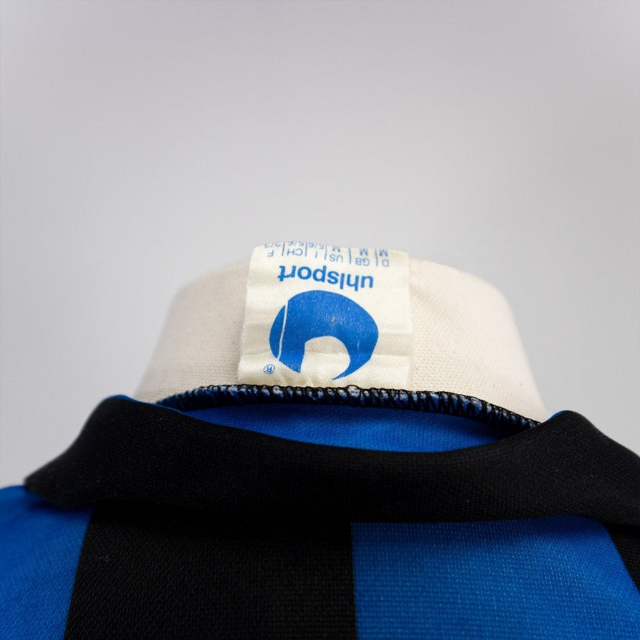MAGLIA HOME FC INTER ML UHLSPORT 1990/1991 MISURA LOGO INTER by UHLSPORT - Le 7 sorelle (5)