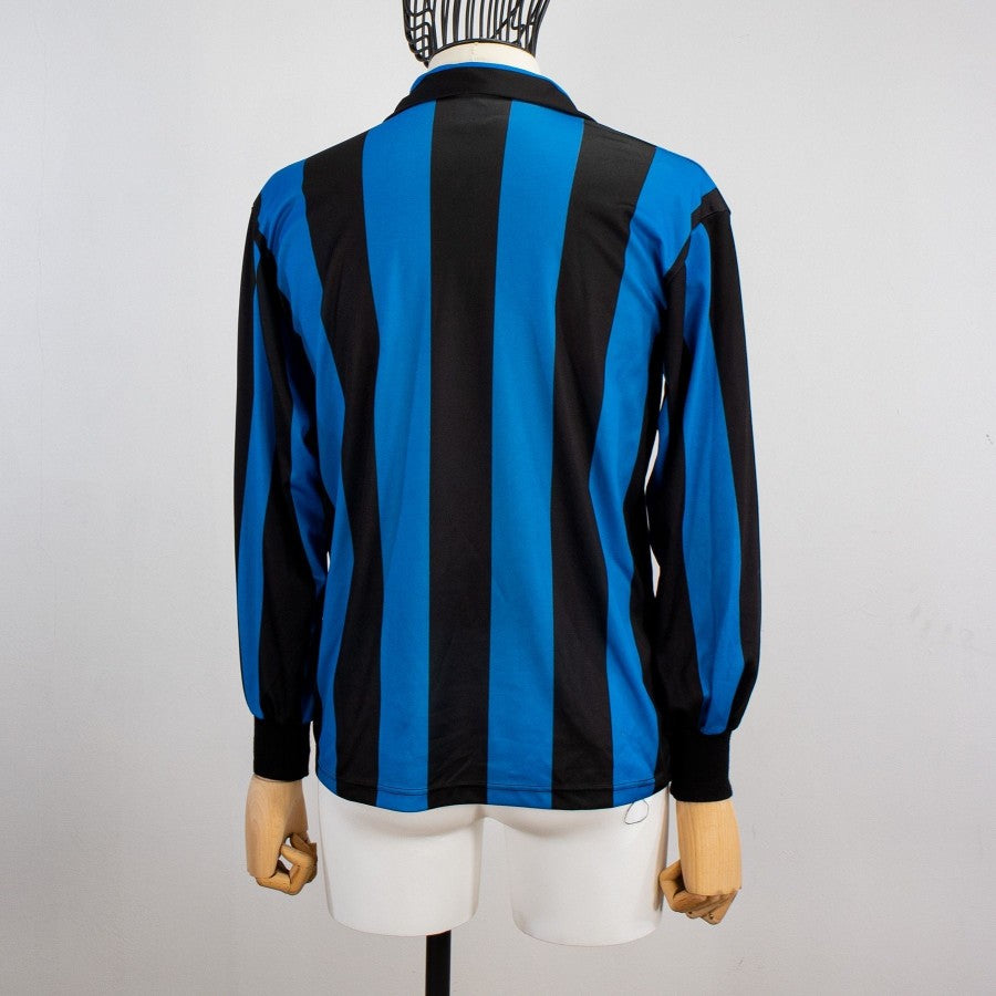MAGLIA HOME FC INTER ML UHLSPORT 1990/1991 MISURA LOGO INTER by UHLSPORT - Le 7 sorelle (8)