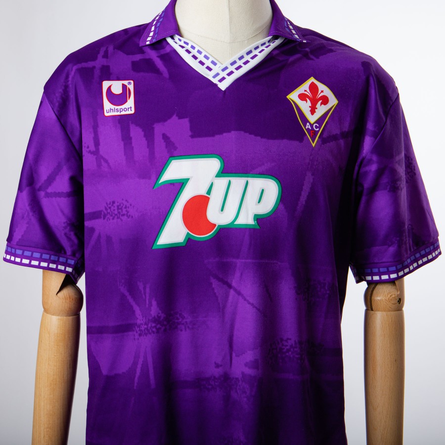 maglia home fiorentina uhlsport n10 1993/1994 by UHLSPORT - Home (3)