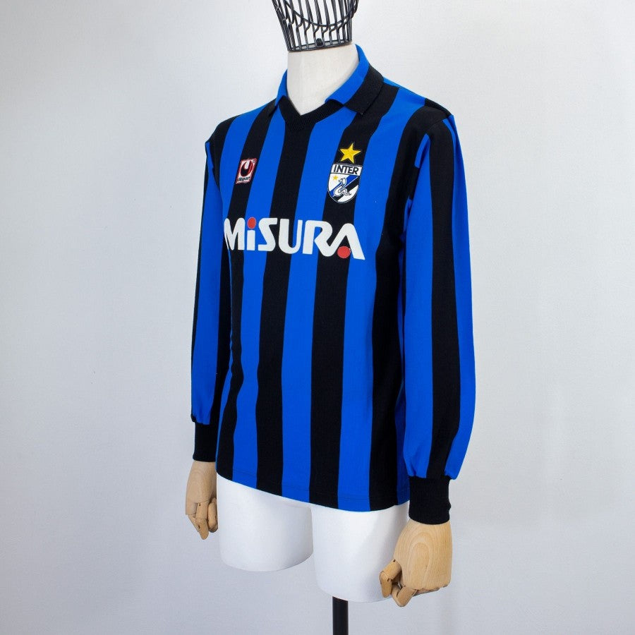 MAGLIA HOME INTER UHLSPORT ML 1988/1989 by UHLSPORT - Le 7 sorelle (2)