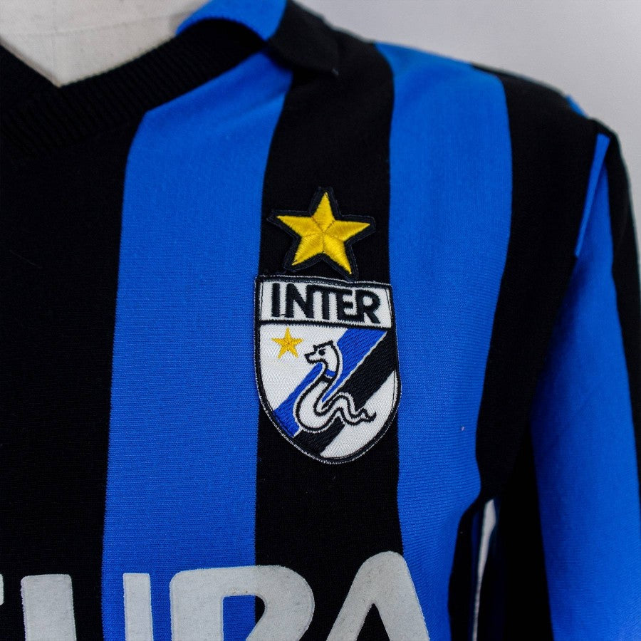 MAGLIA HOME INTER UHLSPORT ML 1988/1989 by UHLSPORT - Le 7 sorelle (4)