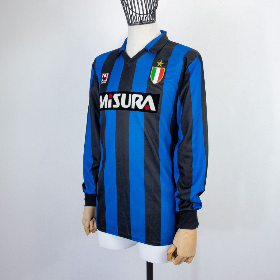 MAGLIA HOME INTER UHLSPORT ML 1989/1990 by UHLSPORT - Le 7 sorelle (2)