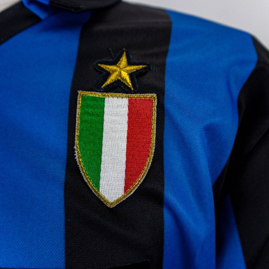 MAGLIA HOME INTER UHLSPORT ML 1989/1990 by UHLSPORT - Le 7 sorelle (4)