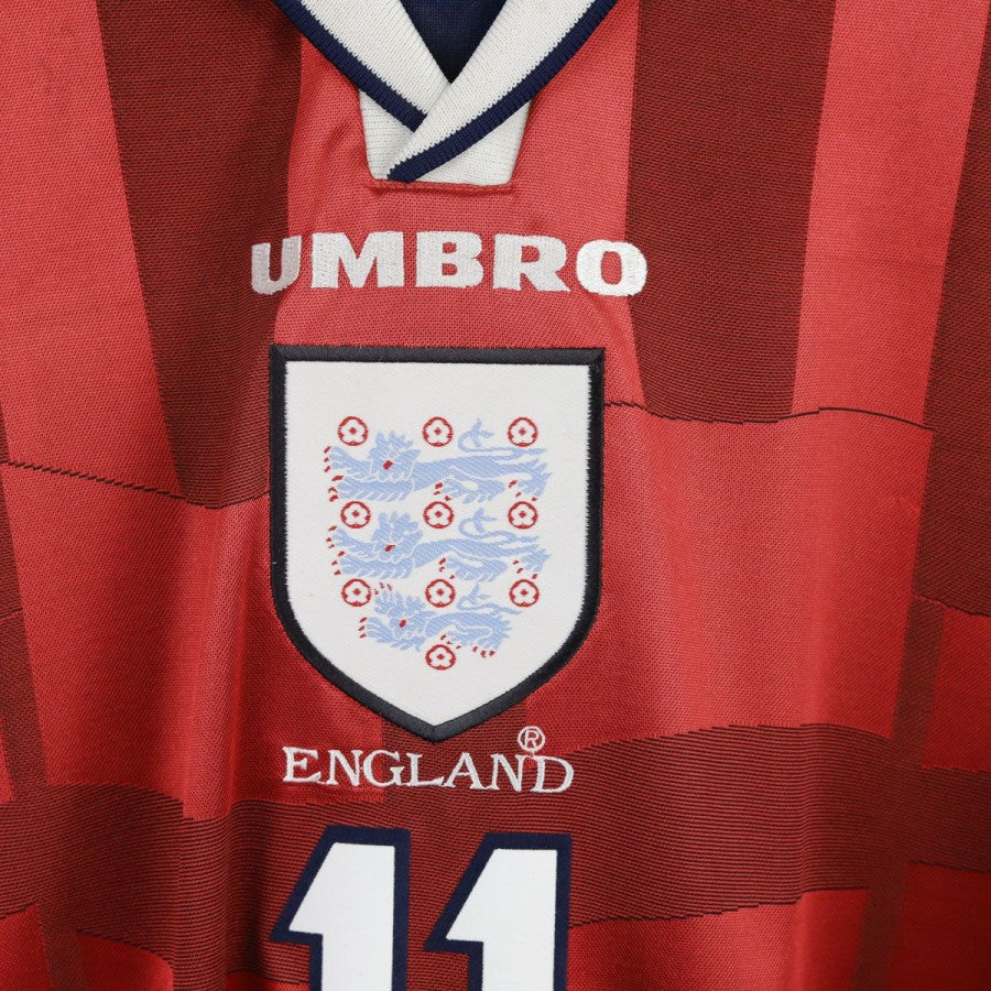 Maglia Away Inghilterra Mc Manaman 11 1998 by UMBRO - Home (17)