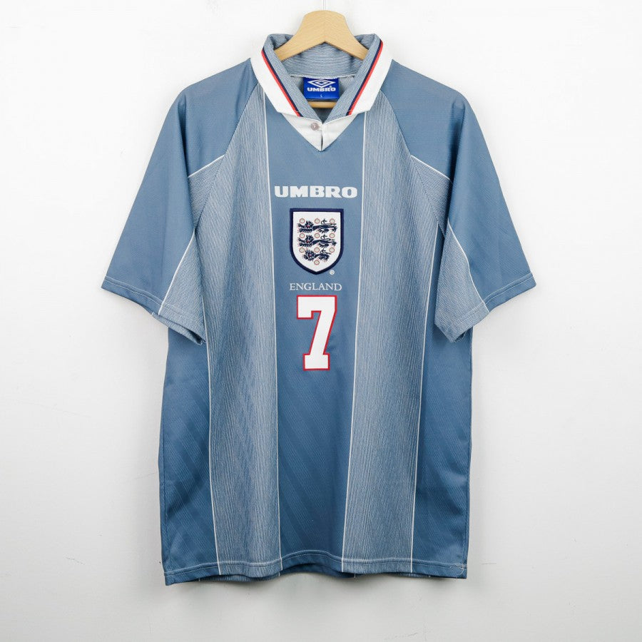 Maglia Away Inghilterra Umbro Beckham 7 1996/1997 by UMBRO - Home (2)