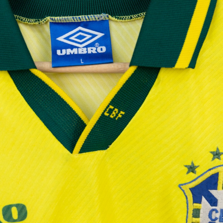 maglia home brasile umbro ronaldo 9 1995/1996 by UMBRO - Home (12)