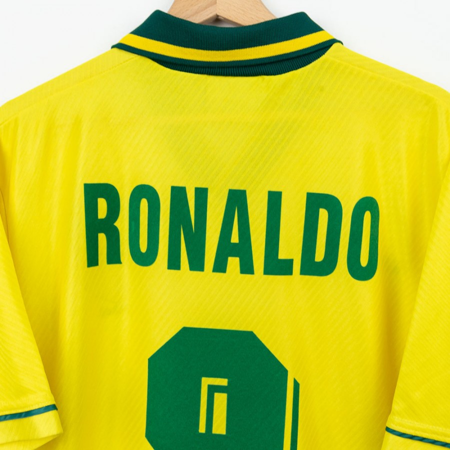 maglia home brasile umbro ronaldo 9 1995/1996 by UMBRO - Home (4)