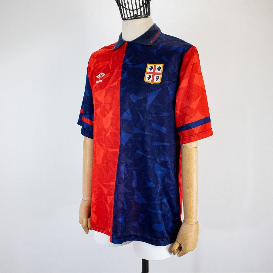 MAGLIA HOME CAGLIARI UMBRO 1990/1991 by UMBRO - Home (3)