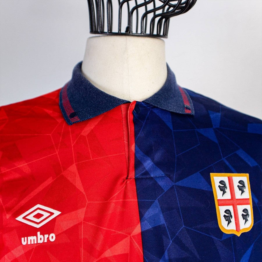 MAGLIA HOME CAGLIARI UMBRO 1990/1991 by UMBRO - Home (6)