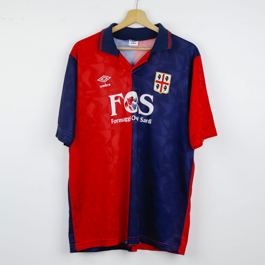 Maglia Home Cagliari Umbro N11 1991/1992 by UMBRO - Home (2)