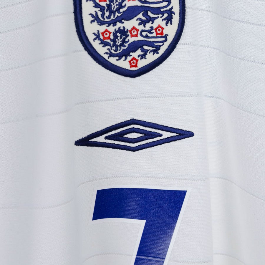 Maglia home Inghilterra Umbro Beckham 7 2004 by UMBRO - Home (4)