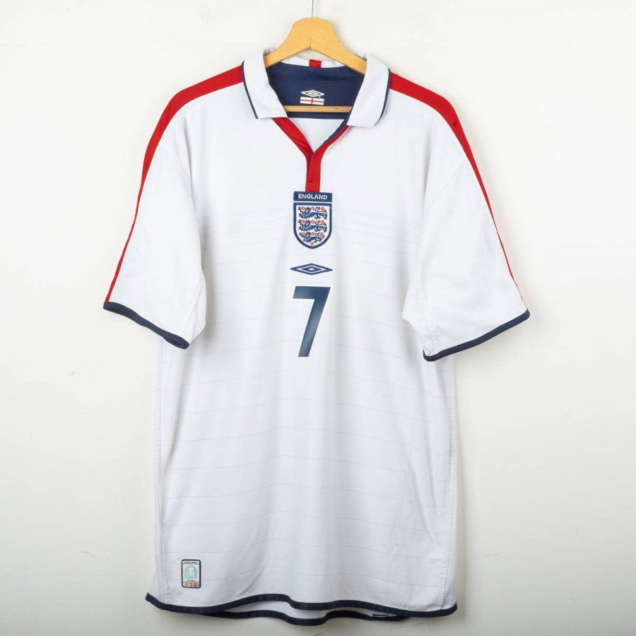 Maglia Home Inghilterra Umbro Beckham 7 2004 by UMBRO - Home (2)