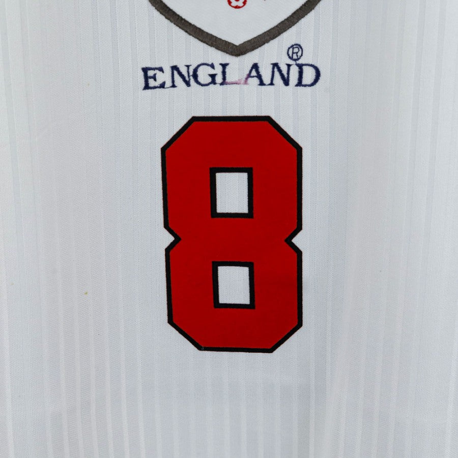 Maglia Home Inghilterra Umbro Gascoigne 8 1998 by UMBRO - Home (11)