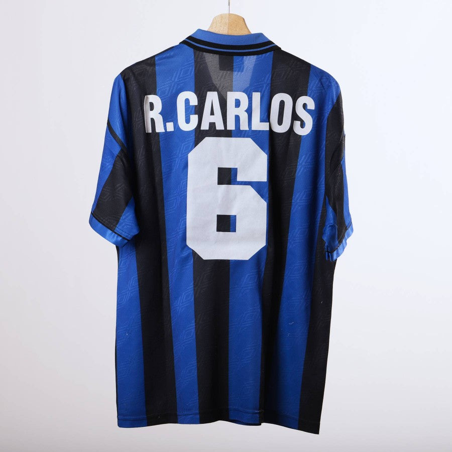 maglia home inter umbro 1995/1996 r.carlos 6 by UMBRO - Home