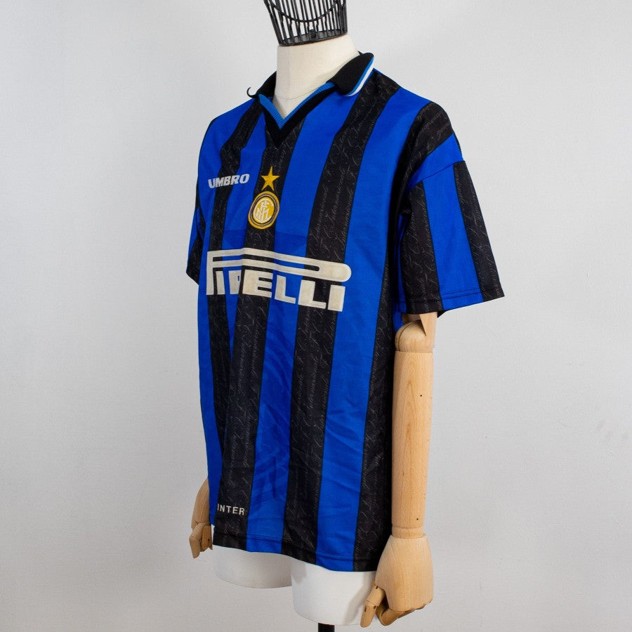 MAGLIA HOME INTER UMBRO DJORKAEFF N6 1997/1998 by UMBRO - Home (3)