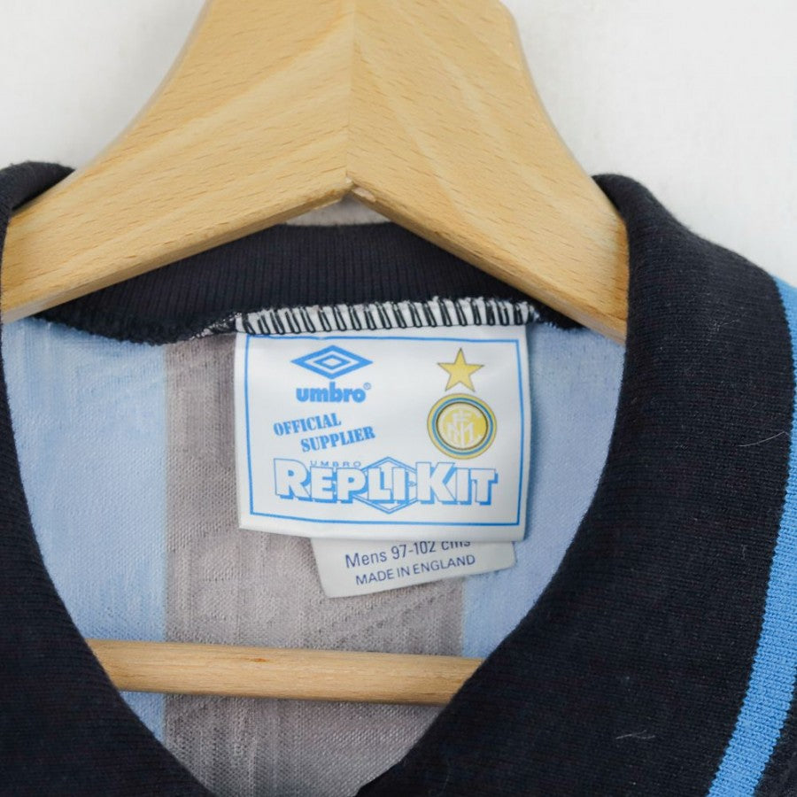 MAGLIA HOME INTER UMBRO FITGAR 1991/1992 by UMBRO - Home (12)
