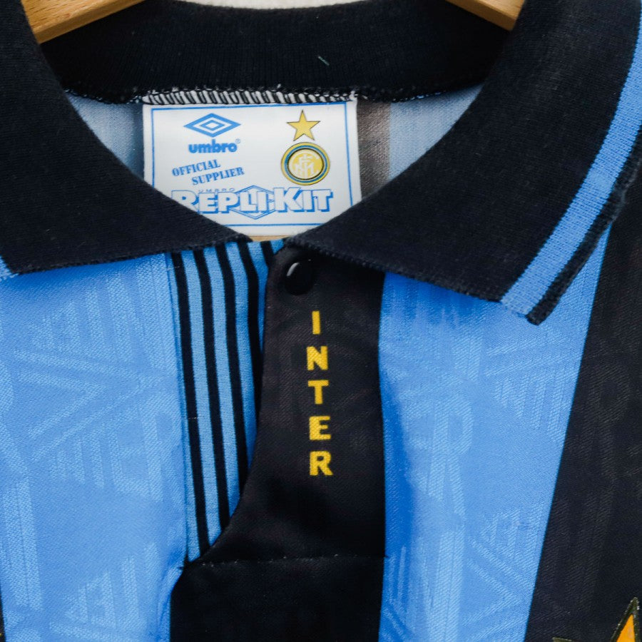MAGLIA HOME INTER UMBRO FITGAR 1991/1992 by UMBRO - Home (16)