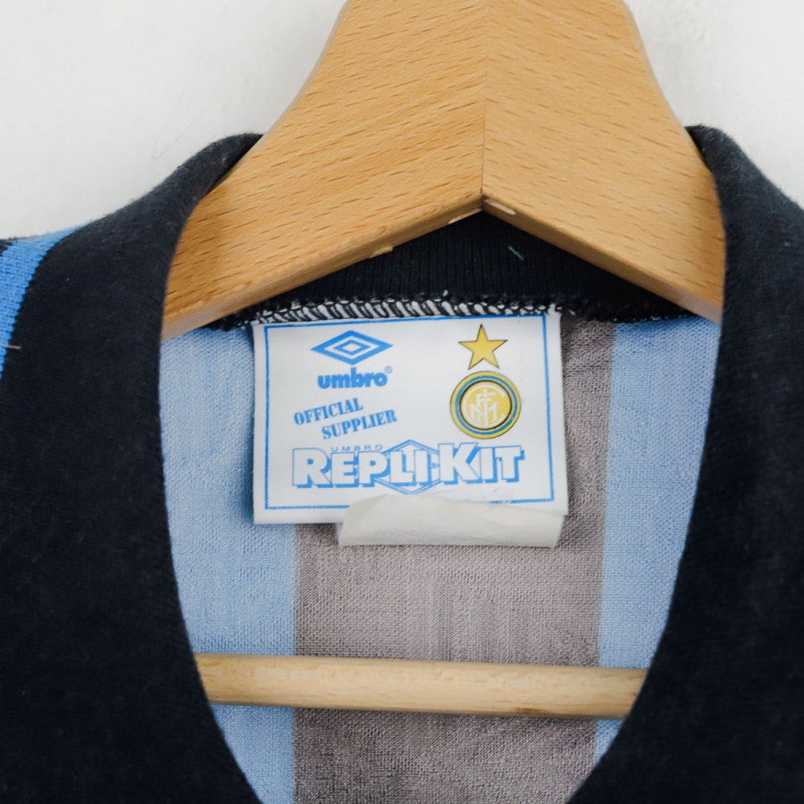MAGLIA HOME INTER UMBRO FITGAR 1991/1992 by UMBRO - Home (18)