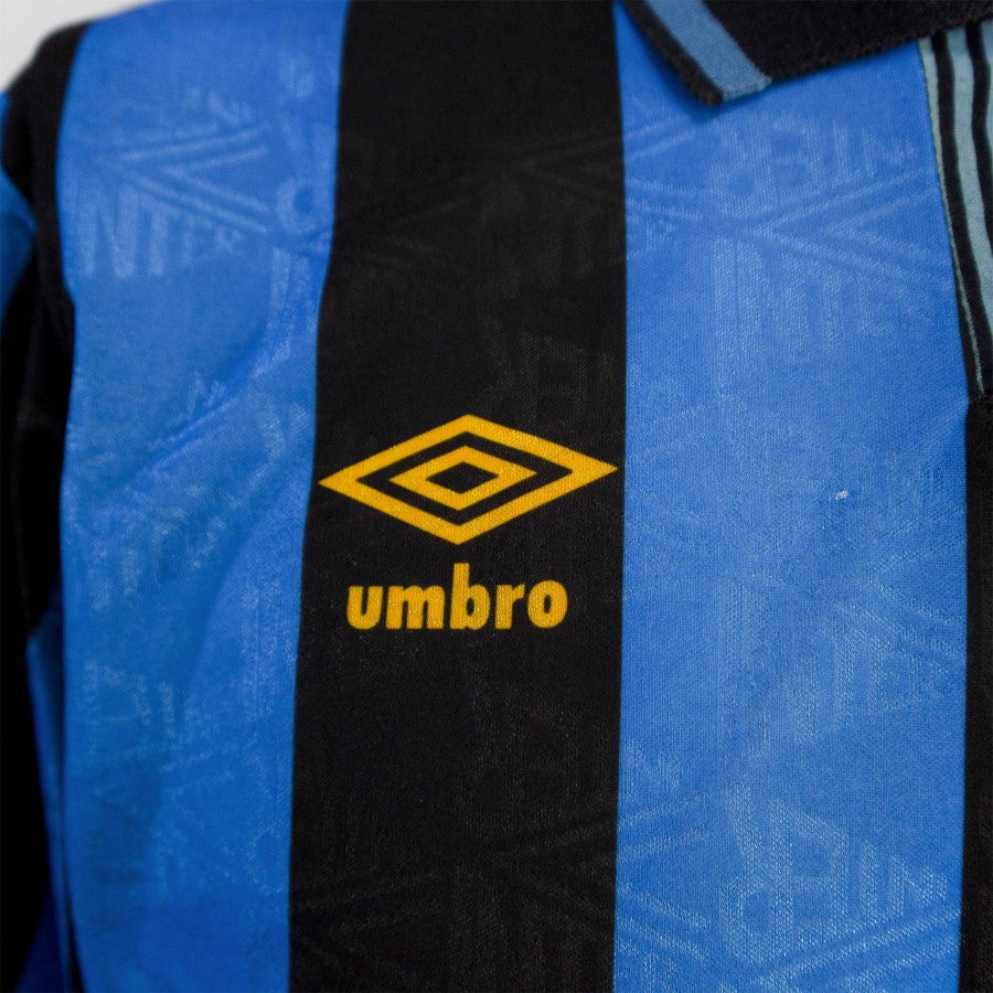 MAGLIA HOME INTER UMBRO FITGAR 1991/1992 by UMBRO - Le 7 sorelle (5)