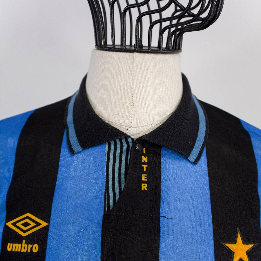 MAGLIA HOME INTER UMBRO FITGAR 1991/1992 by UMBRO - Le 7 sorelle (6)