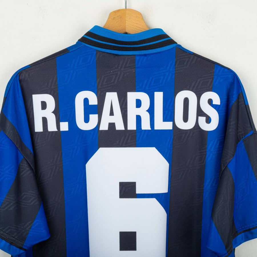 Maglia Home Inter Umbro Roberto Carlos 6 1995/1996 by UMBRO - Home (4)