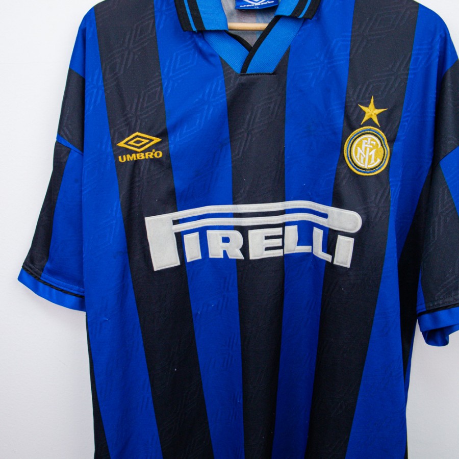 Maglia Home Inter Umbro Roberto Carlos 6 1996/1997 by UMBRO - Home (10)