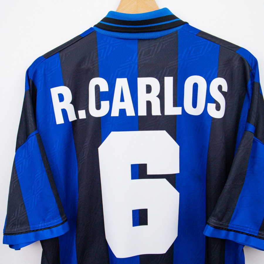 Maglia Home Inter Umbro Roberto Carlos 6 1996/1997 by UMBRO - Home (4)