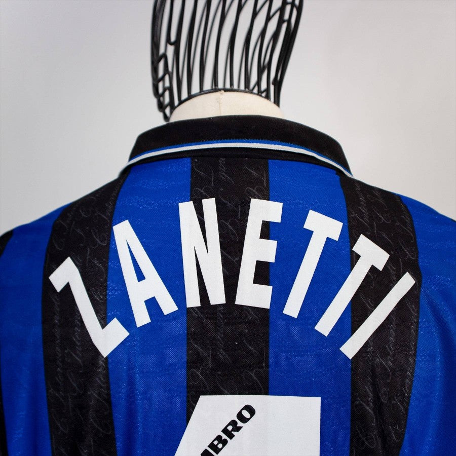 MAGLIA HOME INTER UMBRO ZANETTI N4 1996/1997 by UMBRO - Le 7 sorelle (7)