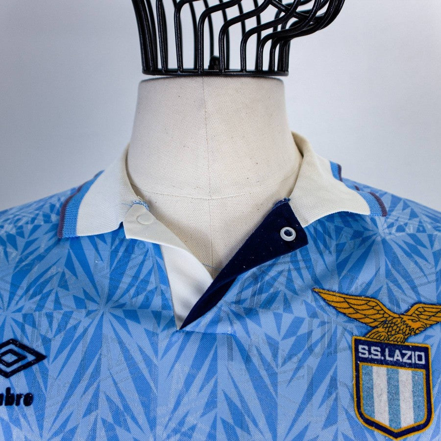 MAGLIA HOME LAZIO UMBRO 1991/1992 by UMBRO - Le 7 sorelle (7)